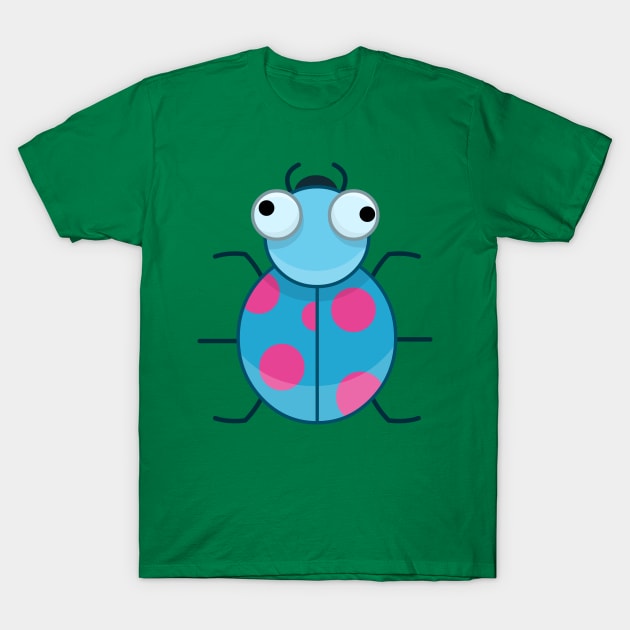 Funny Colorful Cute Little Bug T-Shirt by LironPeer